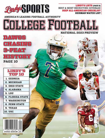 LINDY'S SPORTS MAGAZINE - COLLEGE FOOTBALL NATIONAL 2022 PREVIEW:  : Books