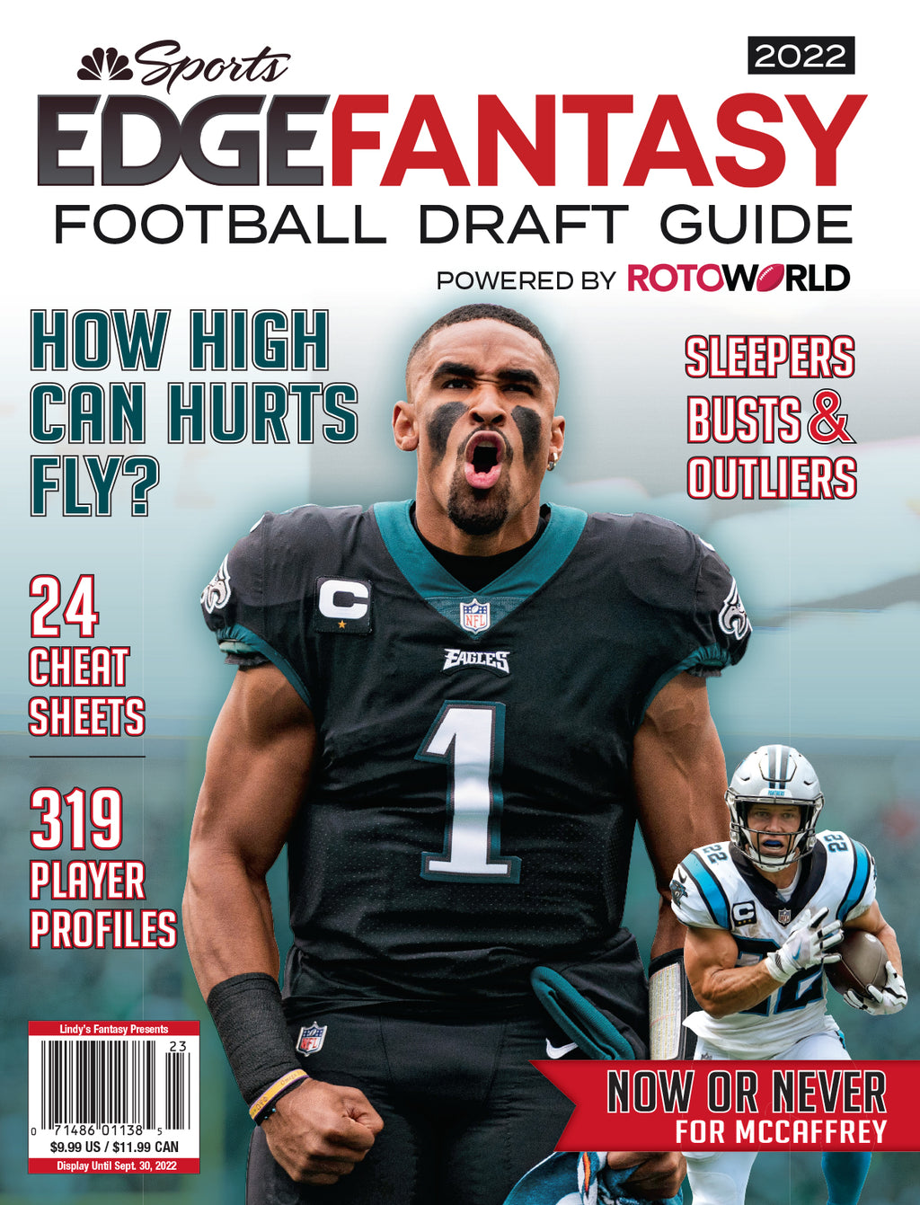 SPORTS EDGE FANTASY MAGAZINE - FOOTBALL DRAFT GUIDE 2021: : Books