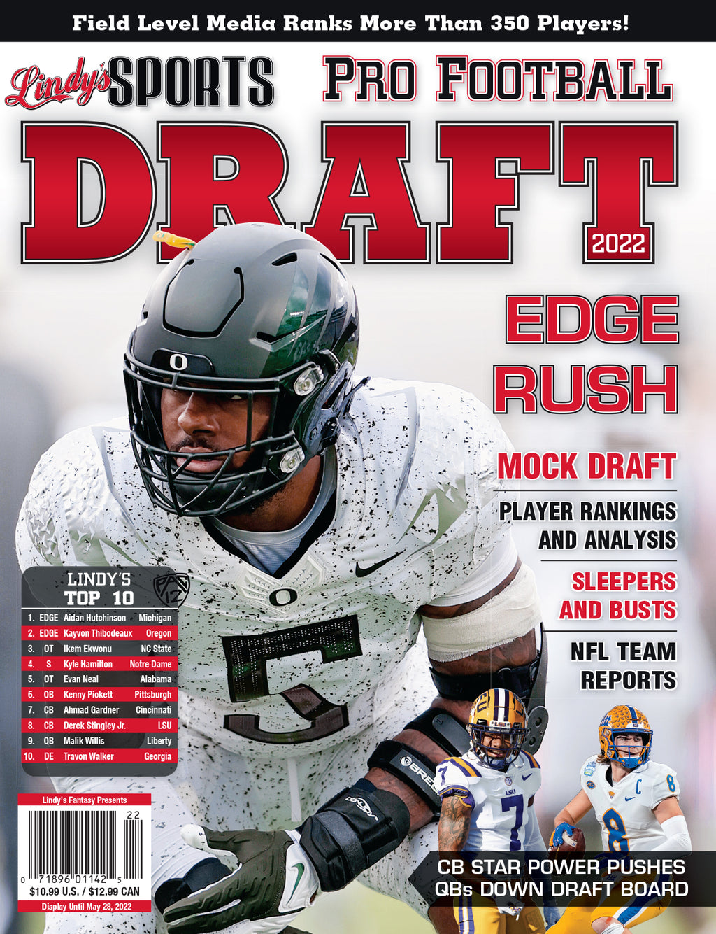 SPORTS EDGE FANTASY MAGAZINE - FOOTBALL DRAFT GUIDE 2021: : Books