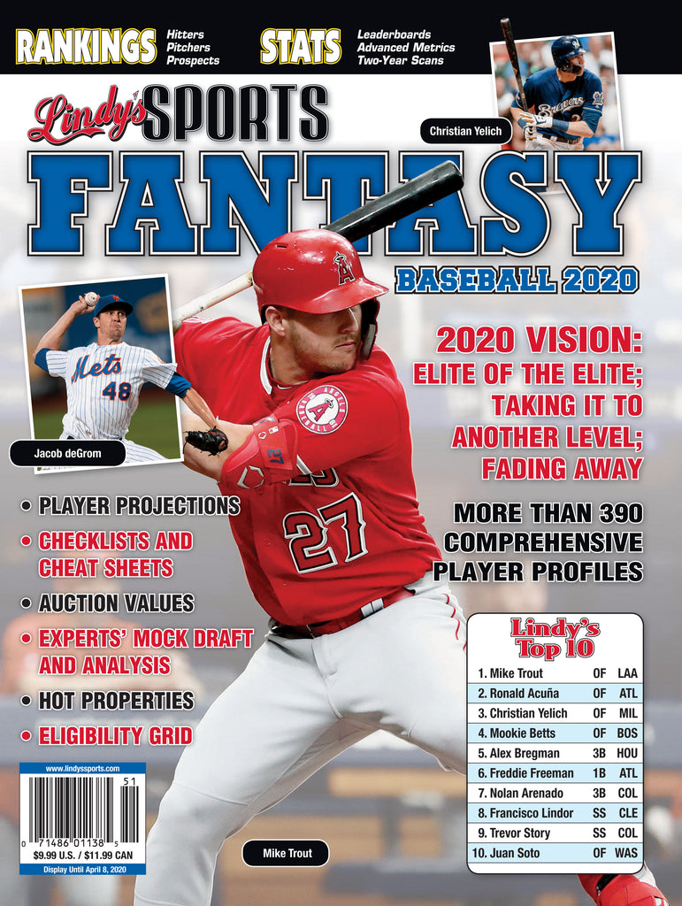 2020 Lindy's Fantasy Baseball