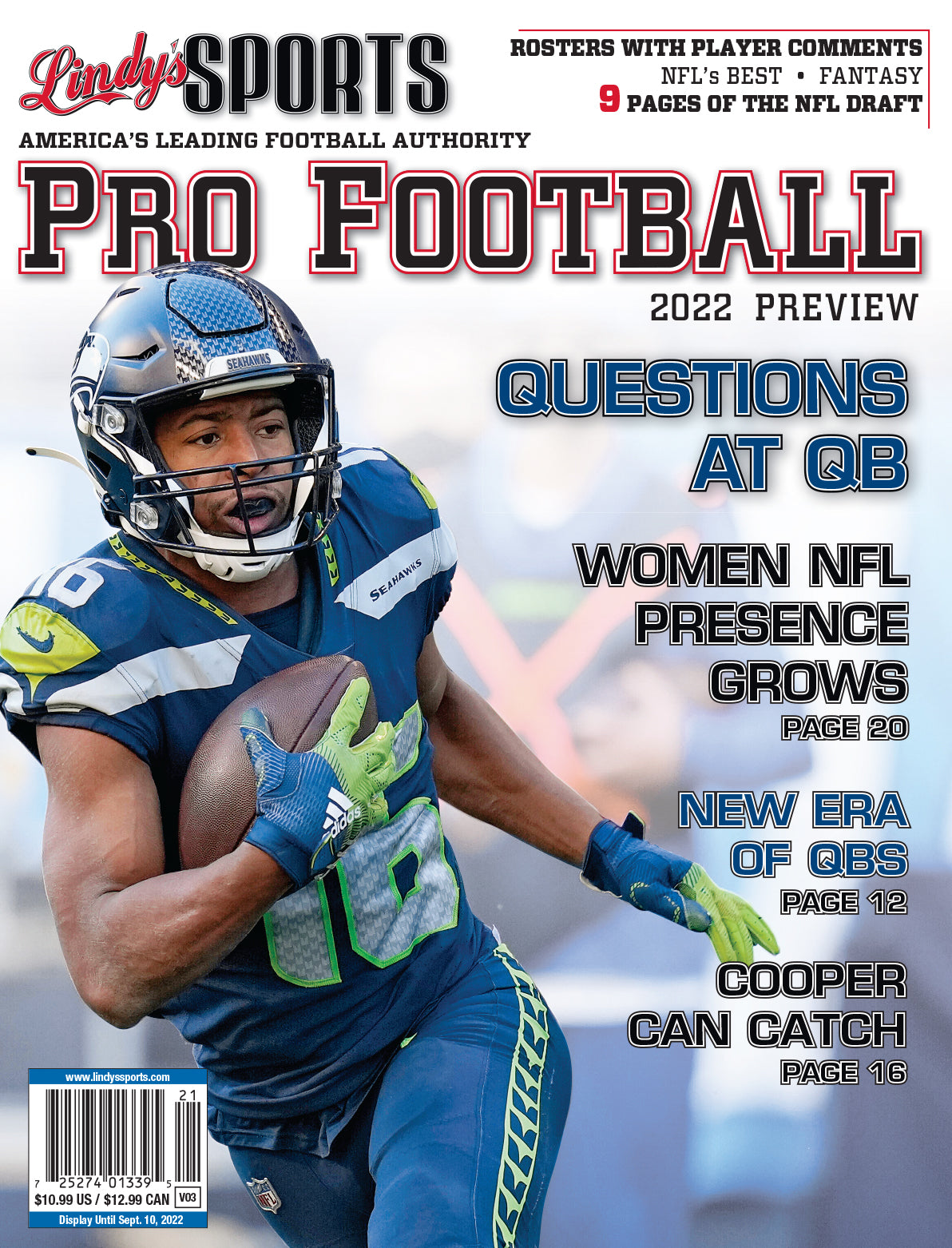Lindy’s Sports 2023 NFL PRO FOOTBALL PREVIEW MAGAZINE Covers Vary