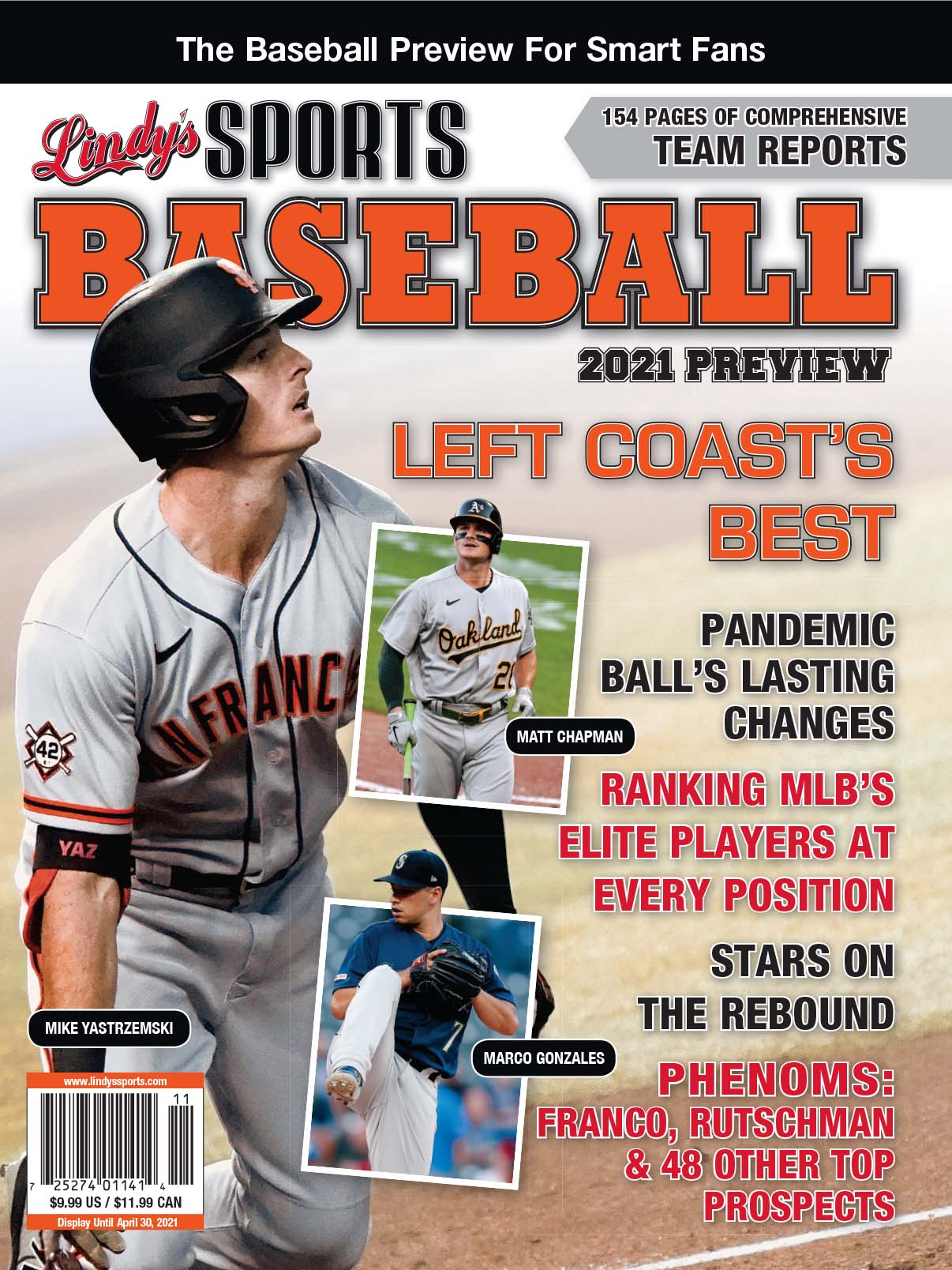 2021 Lindy's Baseball Preview – Lindys Sports